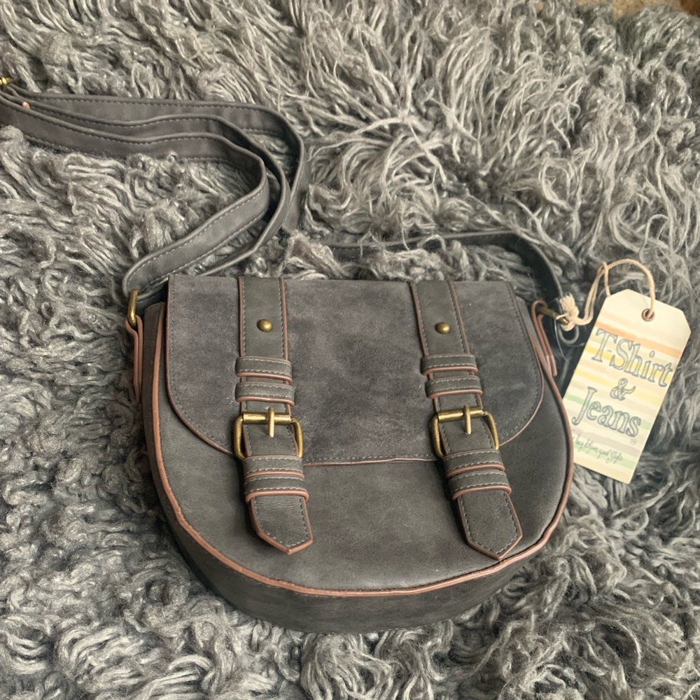 Grey handbag